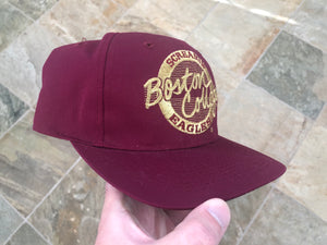 Vintage Boston College Screamin’ Eagles The Game Circle Logo Snapback College Hat