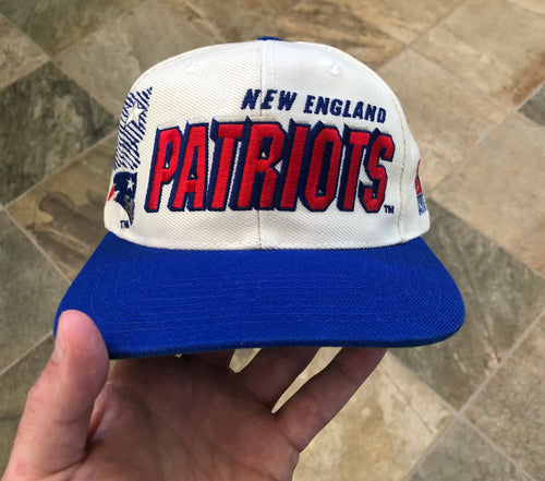 Vintage New England Patriots Sports Specialties Shadow Snapback Football Hat