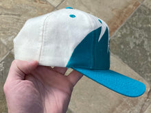 Load image into Gallery viewer, Vintage Charlotte Hornets Logo Athletic Sharktooth Snapback Basketball Hat