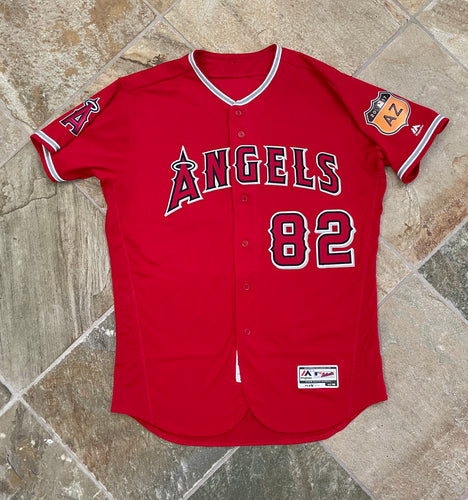 Los Angeles Angeles Team Issued Spring Training Majestic Baseball Jersey, Size 48, XL