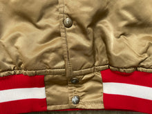 Load image into Gallery viewer, Vintage San Francisco 49ers Starter Satin Football Jacket, Size a large
