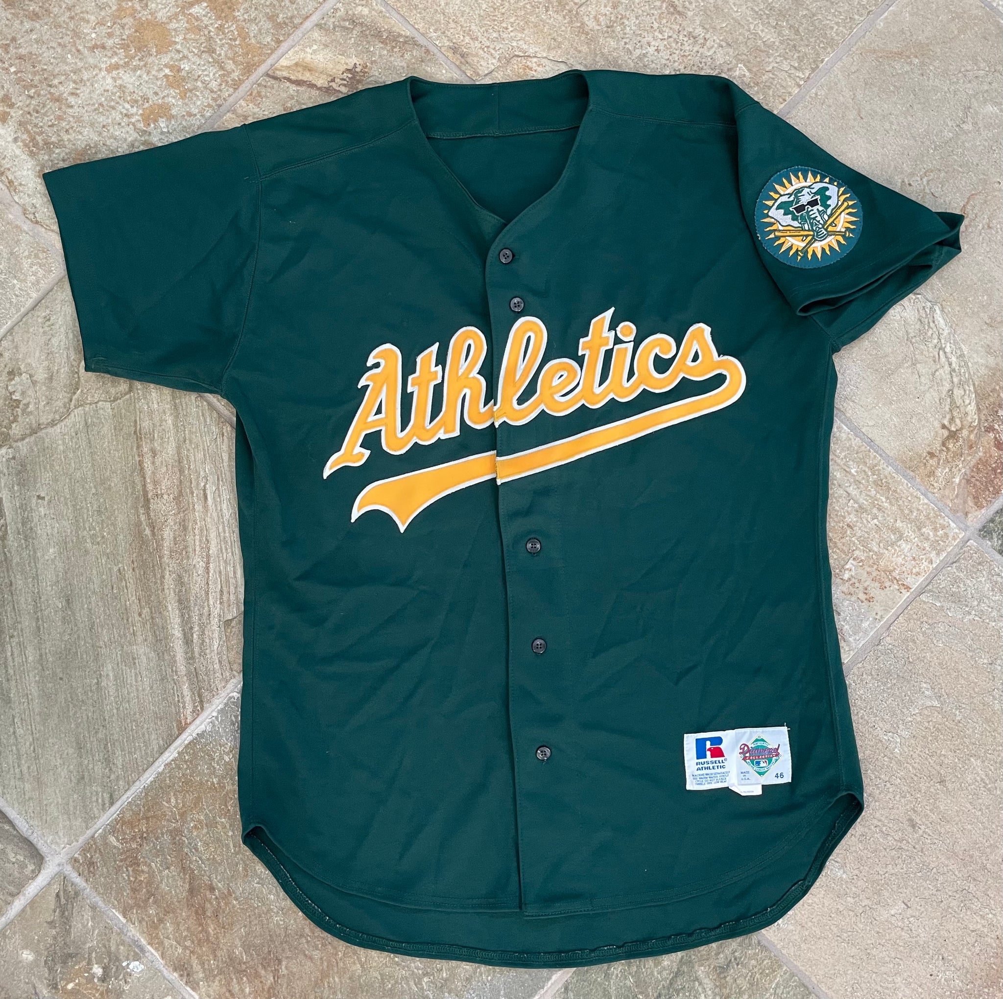 Vintage Oakland Athletics Russell Athletic Diamond Collection