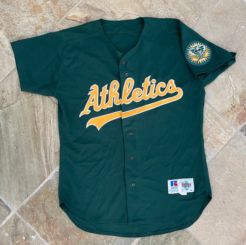 Vintage Oakland Athletics Russell Athletic Diamond Collection Baseball Jersey, Size 46, XL
