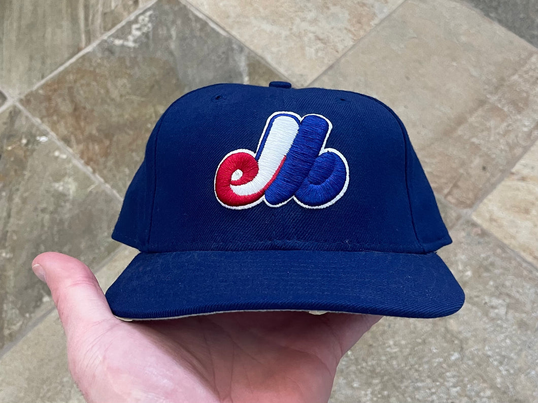 Vintage Montreal Expos New Era Fitted Pro Baseball Hat, Size 7 1/8