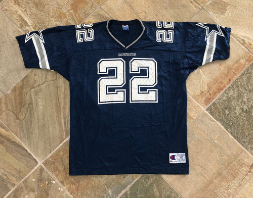 Vintage Dallas Cowboys Emmitt Smith Champion Football Jersey, Size 52, XXL