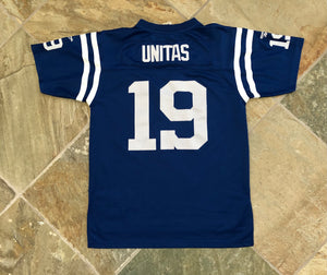 Baltimore Colts Johnny Unitas Reeebok Throwback Football Jersey, Size Youth XL, 18-20