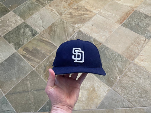 Vintage San Diego Padres New Era Fitted Pro Baseball Hat, Size 7 1/8