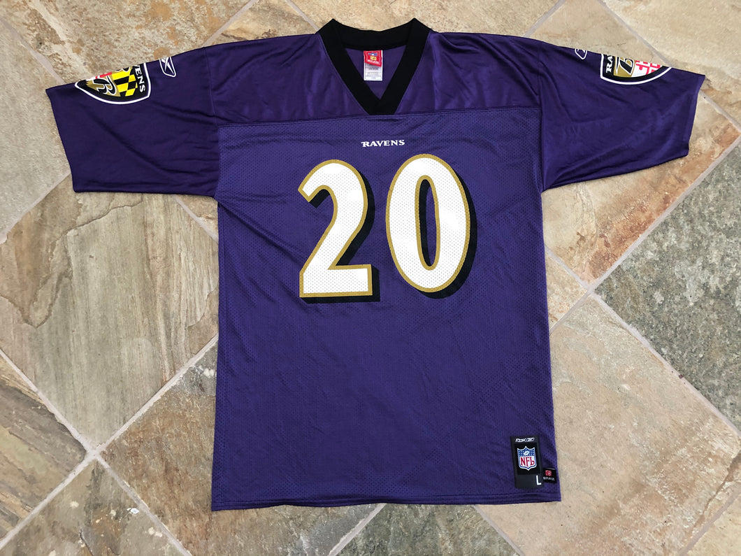 Vintage Baltimore Ravens Ed Reed Reebok Football Jersey, Size Large