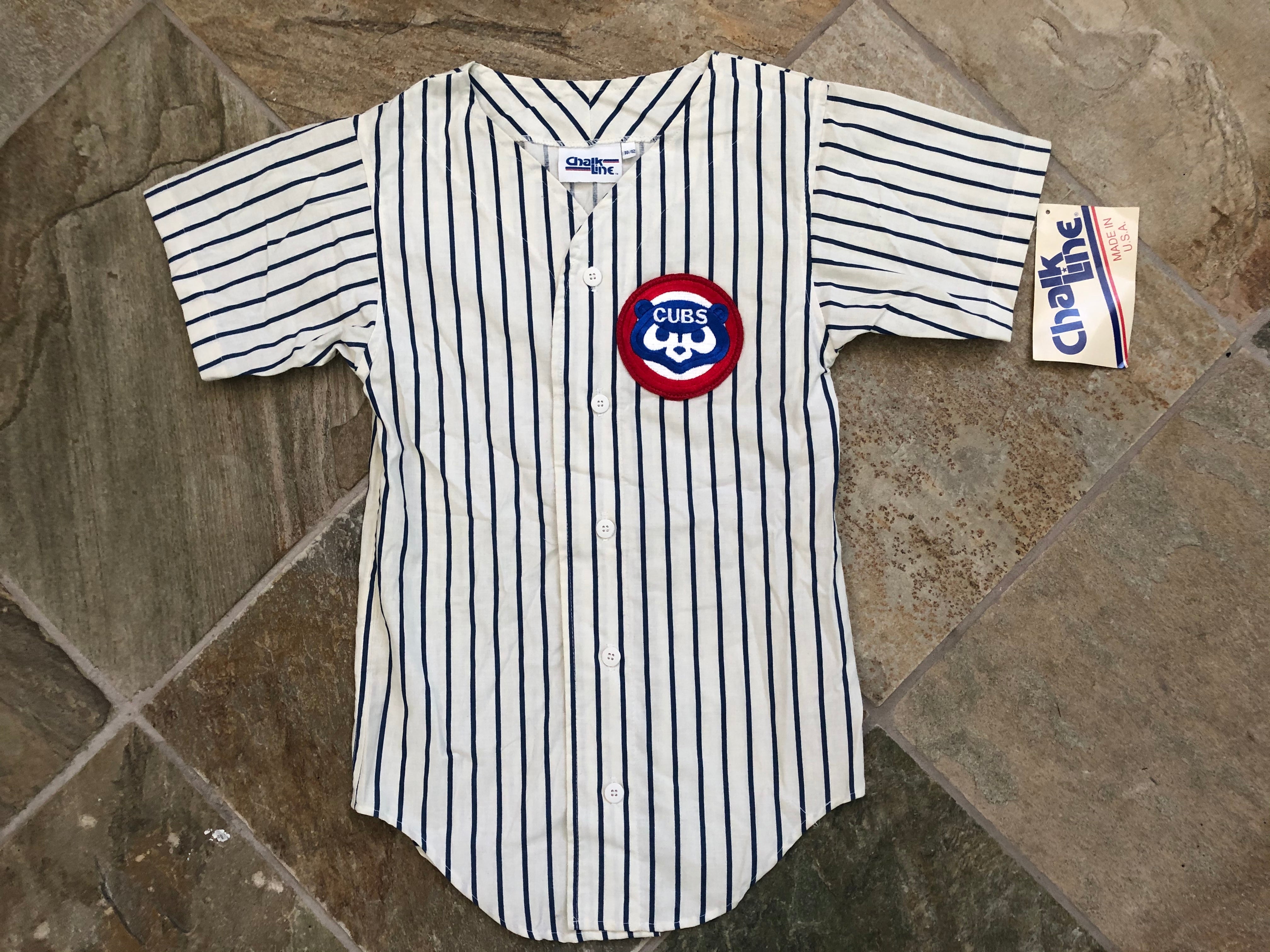 Genuine Merchandise Chicago Cubs Baseball Club T-shirt White Youth Size  10/12