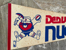 Load image into Gallery viewer, Vintage Denver Nuggets NBA Basketball Pennant