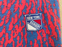 Load image into Gallery viewer, Vintage New York Rangers Zubaz Hockey Shorts, Size Medium