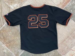 Majestic San Francisco Giants Authentic #25 Barry Bonds Jersey Sz. XL Black