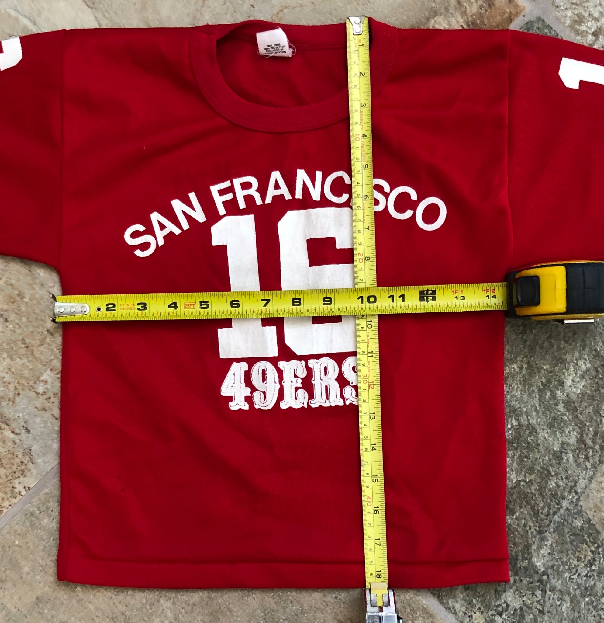 Joe Montana #16 San Francisco 49ers Jersey player shirt