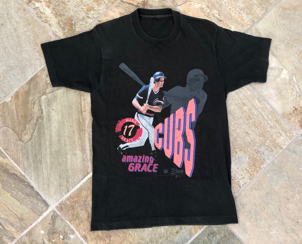 Vintage Chicago Cubs Mark Grace Salem Sportswear Baseball Tshirt, Size Large