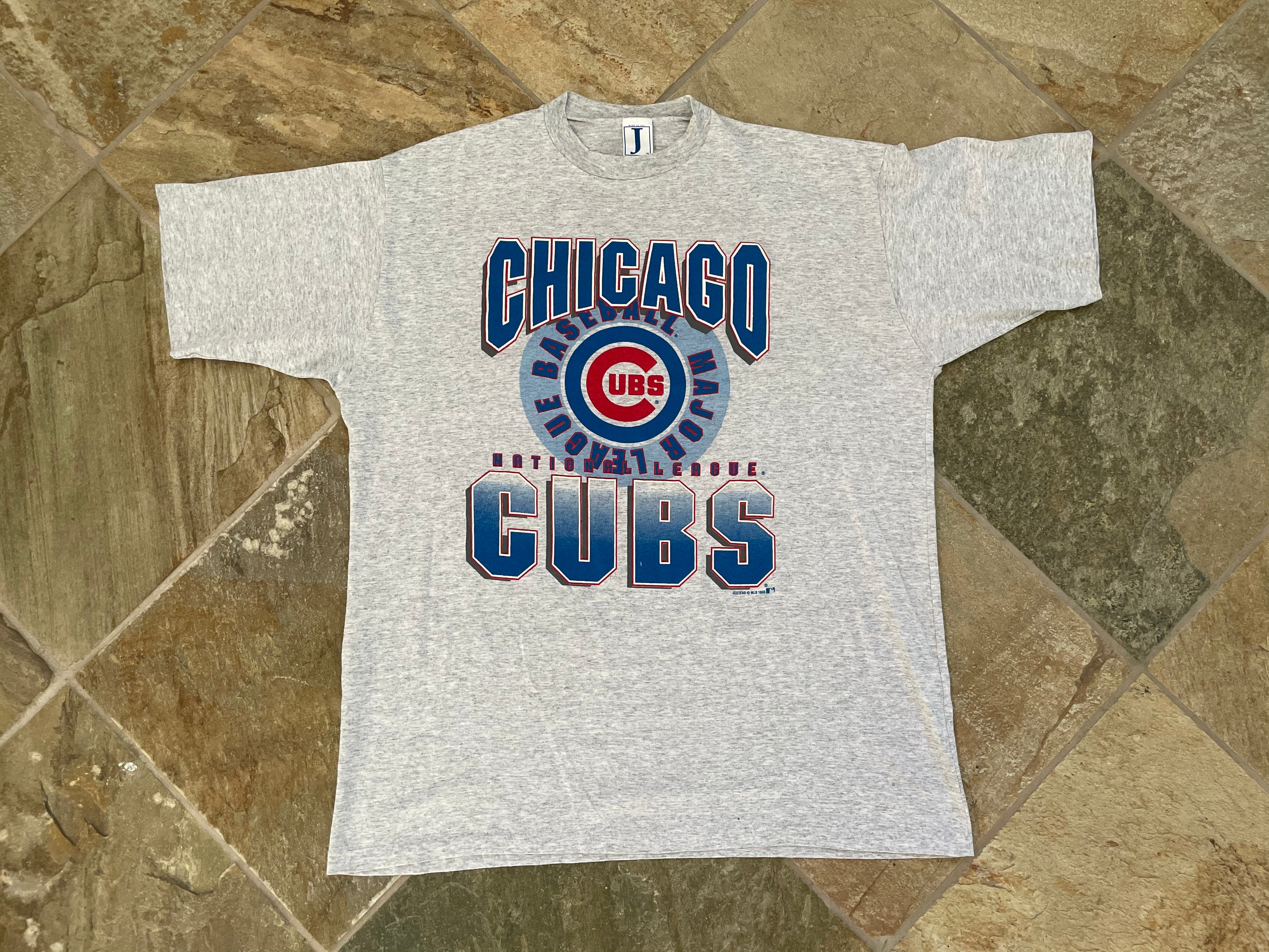 Vintage Cubs 1990s T Shirt 1993 Cubs T Shirt Official MLB 