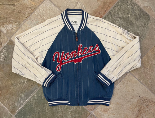 Vintage New York Yankees Mirage Baseball Jacket, Size Medium