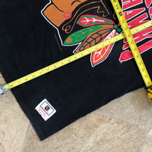 Load image into Gallery viewer, Vintage Chicago Blackhawks Nutmeg Mills Hockey Tshirt, Size Large