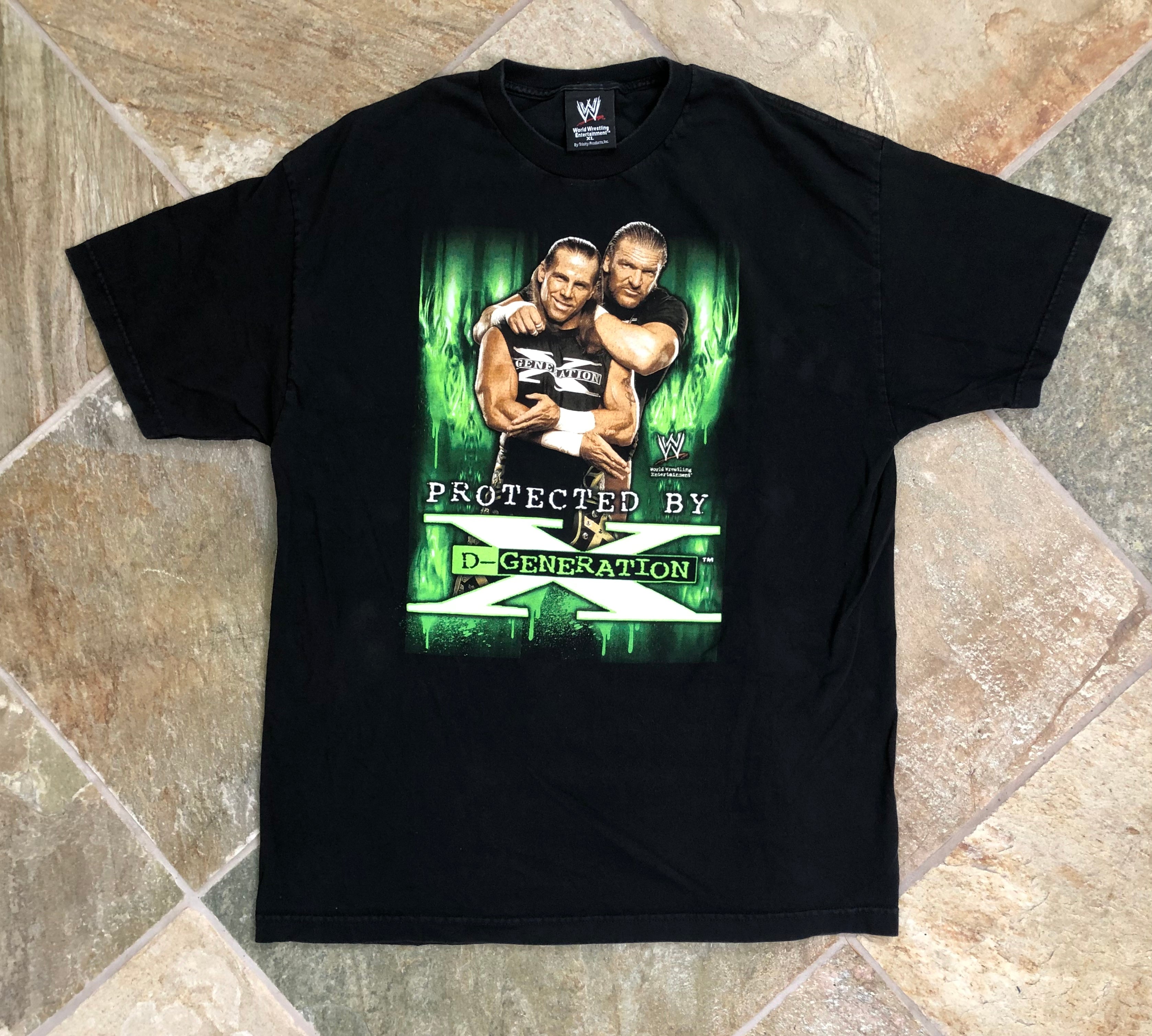 Vintage D-Generation X Shawn Michaels WWE WWF Wrestling Tshirt