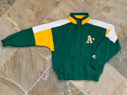 Vintage Oakland Athletics Starter Baseball Jacket, Size Large
