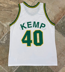 Vintage Seattle SuperSonics Shawn Kemp Champion Basketball Jersey