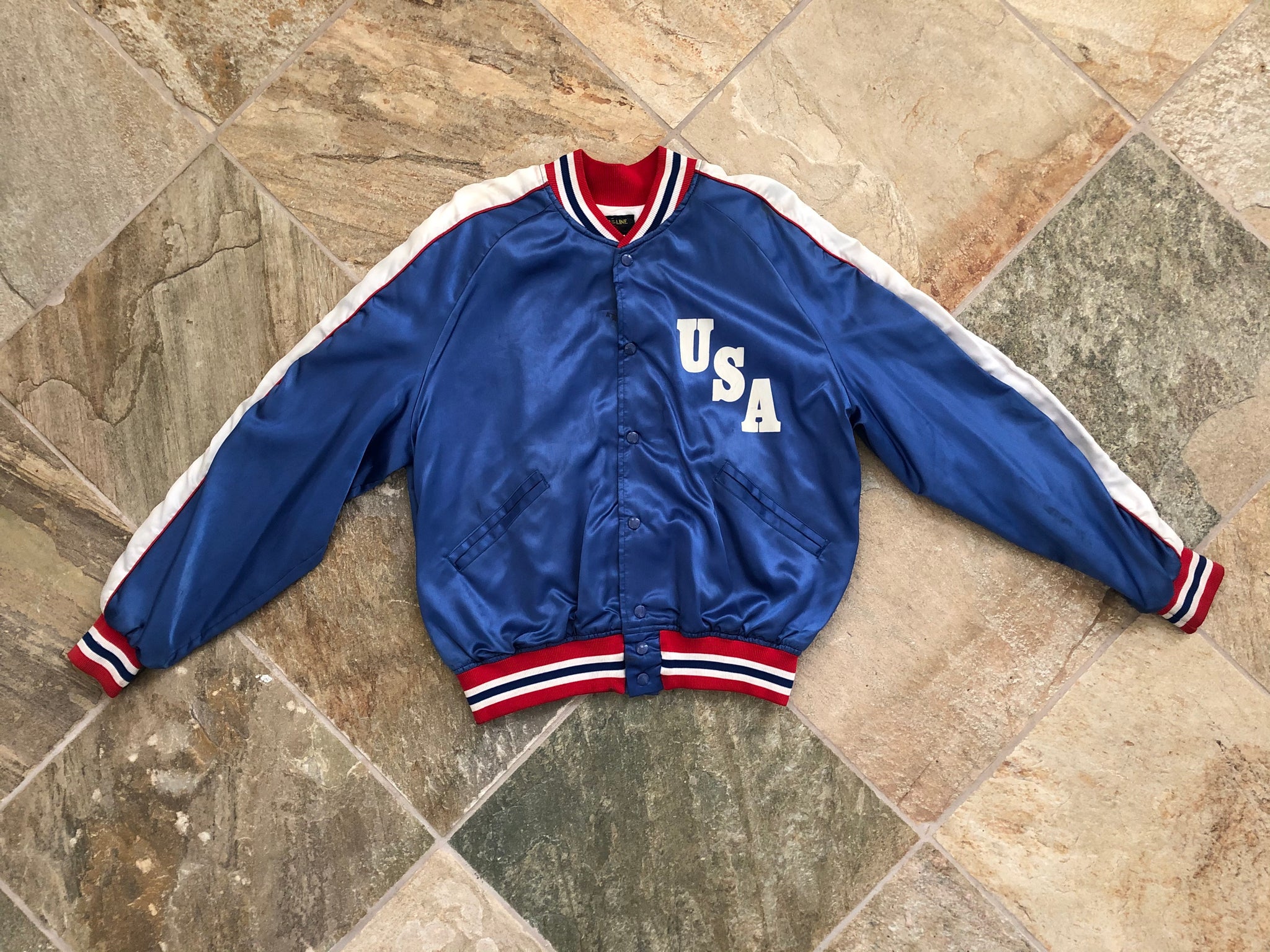 Vintage Starter USA Olympic Jacket. Medium