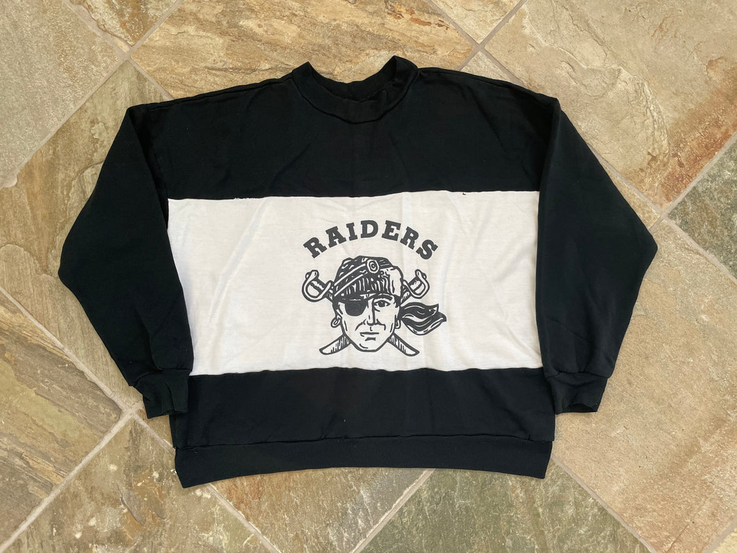 Vintage Oakland Raiders Football Sweatshirt, Size XL