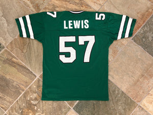 Vintage New York Jets Mo Lewis Champion Football Jersey, Size 48, XL