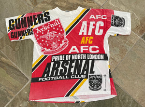 Vintage Arsenal Gunners Premier League Soccer Tshirt, Size XL