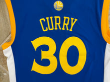 Load image into Gallery viewer, Golden State Warriors Steph Curry Adidas Basketball Jersey, Size Medium