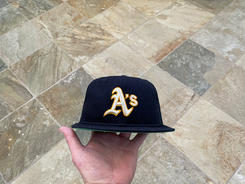 Vintage Oakland Athletics New Era Pro Fitted Baseball Hat, Size 6 7/8