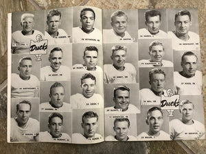 Vintage Cal Golden Bears Oregon Ducks 1946 Football Program ###