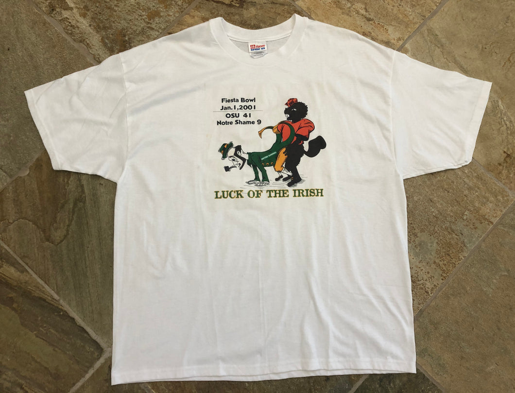 Vintage Oregon State Beavers Fiesta Bowl College Tshirt, Size XL