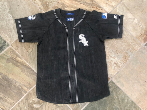 Vintage Chicago White Sox Starter Acid Wash Baseball Jersey, Size Large