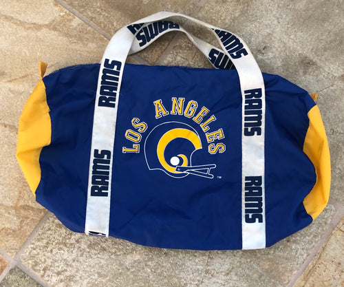 Vintage Los Angeles LA Rams Football Duffel Hand Bag ###