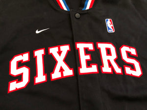 Philadelphia 76ers Nike Warmup Basketball Jacket, Size Large