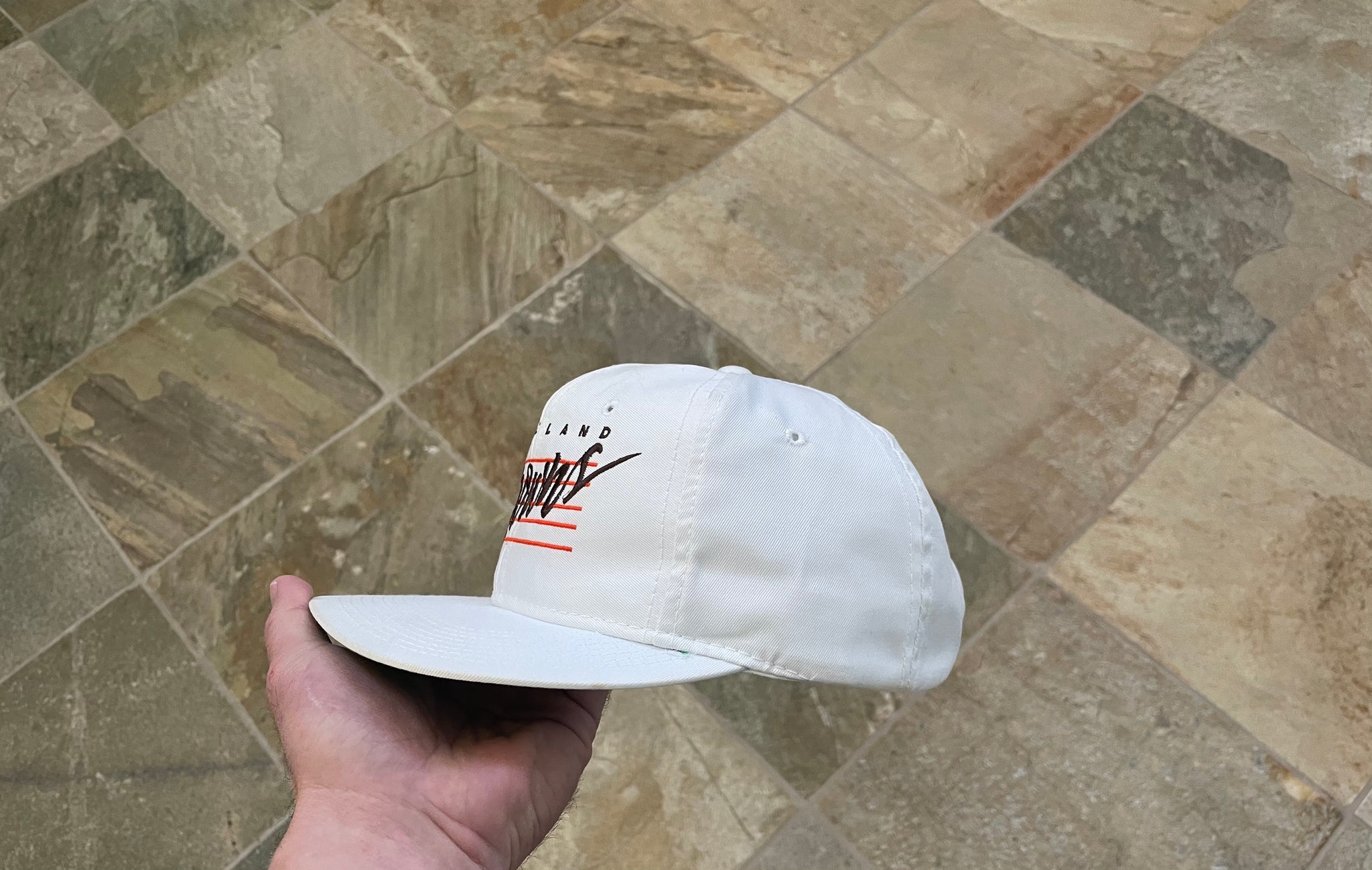 Cleveland Browns Vintage Original 90s Drew Pearson Snapback 