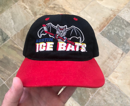 Vintage Austin Ice Bats CHL Snapback Hockey Hat