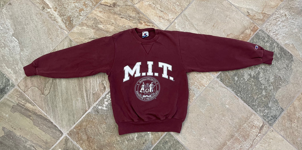 Vintage MIT Champion College Sweatshirt, Size Small