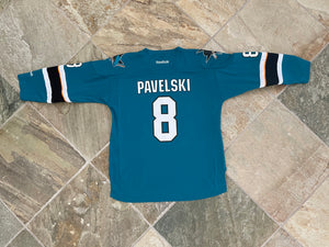 San Jose Sharks Joe Pavelski Reebok Hockey Jersey, Size Youth Large/XL, 14-16