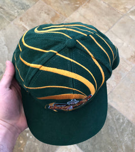 Vintage Seattle SuperSonics Drew Pearson Swirl Snapback Basketball Hat