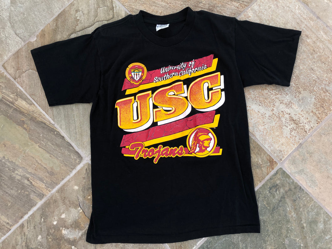 Vintage USC Trojans Capitol Graphics College Tshirt, Size Large