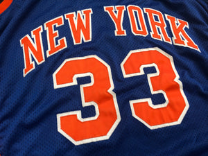 Vintage New York Knicks Patrick Ewing Starter Basketball Jersey, Size 52