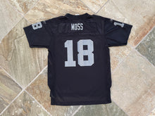 Load image into Gallery viewer, Vintage Oakland Raiders Randy Moss Reebok Football Jersey, Size Youth Large, 14-16