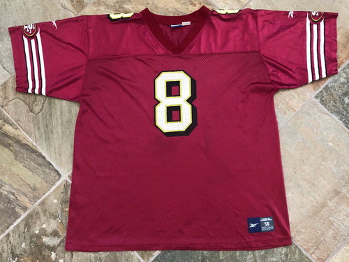 Vintage San Francisco 49ers Steve Young Reebok Football Jersey, Size 56, XXL