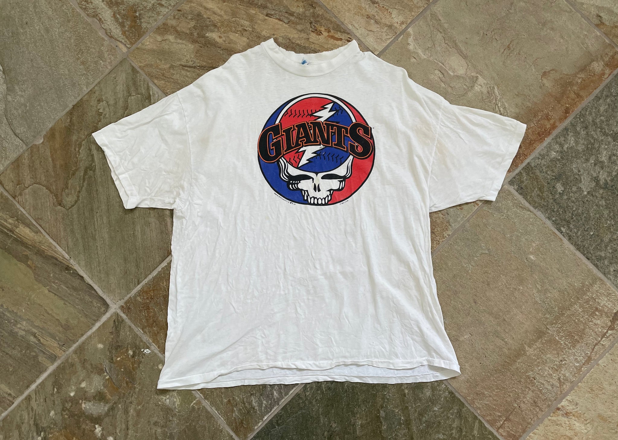 Vintage San Francisco Giants Grateful Dead Baseball Tshirt, Size XXL –  Stuck In The 90s Sports