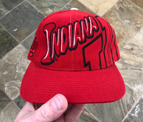 Vintage Indiana Hoosiers The Game Big Logo Snapback College Hat