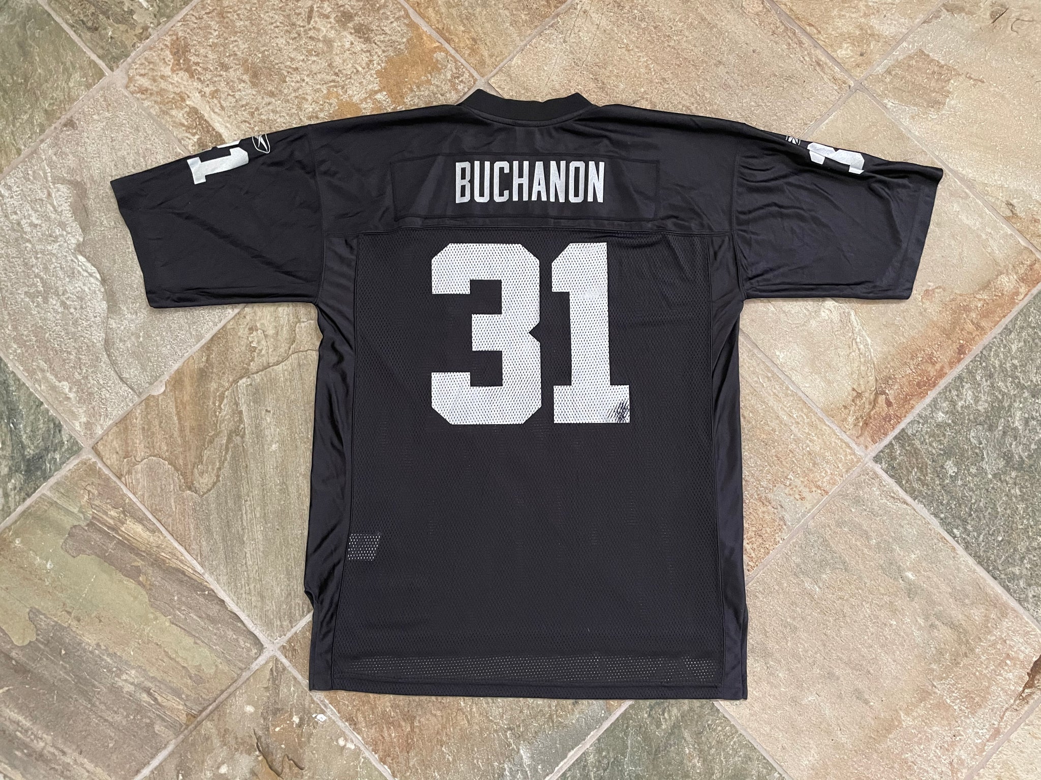 Vintage Oakland Raiders Charles Woodson Reebok Football Jersey