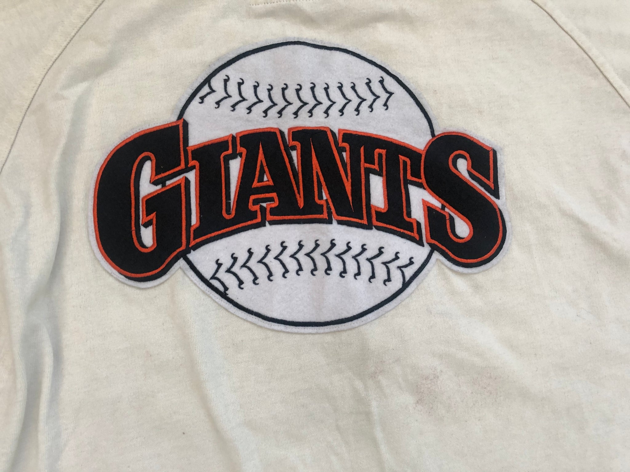 Vintage 90s San Francisco Giants Majestic Script Baseball Jersey