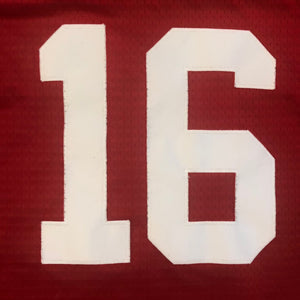 San Francisco 49ers Joe Montana Reebok Throwback Football Jersey, Size Youth Large