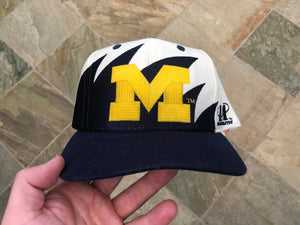 Vintage Michigan Wolverines Logo Athletic Sharktooth Snapback College Hat